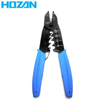 耀您館★日本製造HOZAN寶山多功能剝線鉗P-958快速剝線壓接剪鉗(適2C白扁線、3C白扁線、VA線)夾線鉗剪切剪線鉗夾線鉗VVF白扁線剪鉗 2C線剝線剪鉗 VA線剝線鉗子【APP下單點數4倍送】