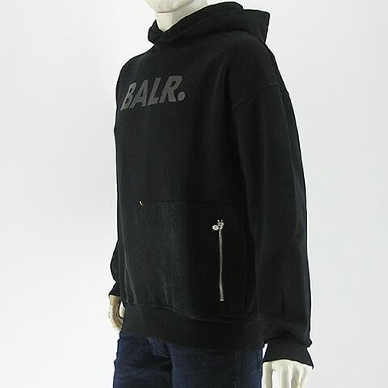 ボーラー BALR. メンズ パーカー JOEY BOX BRAND POCKET HOODIE B1261