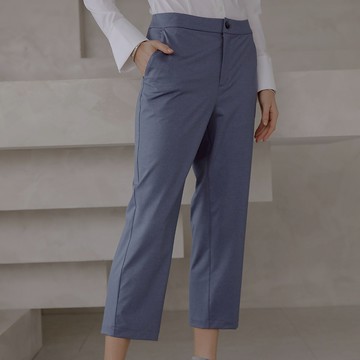 Sù-Si舒仕裝｜細緻石墨烯機能九分西裝褲 #T10042