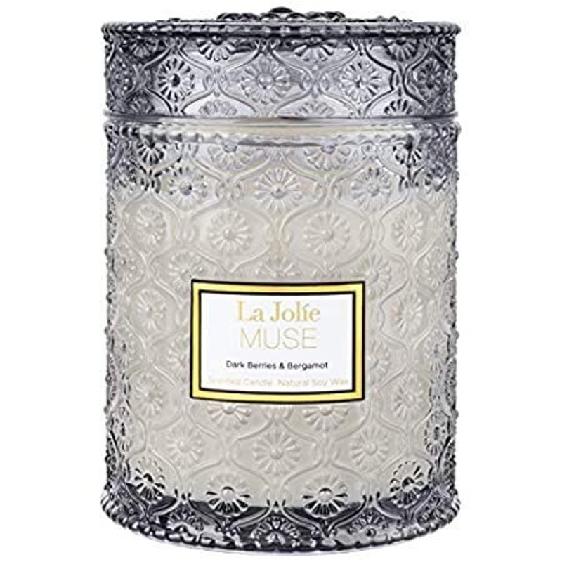 LA JOLIE MUSE アロマキャンドル 550g (ブラウン)＿並行輸入品