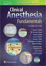Clinical Anesthesia Fundamentals: Print + Ebook with Multimedia (2版) Sharar  Wolters Kluwer (LWW)
