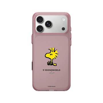 iPhone 17 Pro Max Clear (相機按鈕) 晶醺玫 - 史努比 Snoopy - 經典-Woodstock胡士托