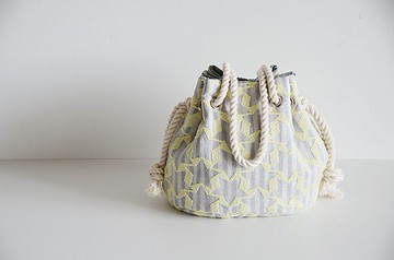 限量版歐根紗星星海洋包奶油黃