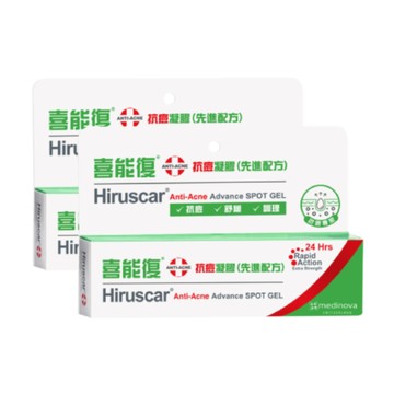 Hiruscar喜能復 抗痘凝膠(先進配方) 10g 2入組
