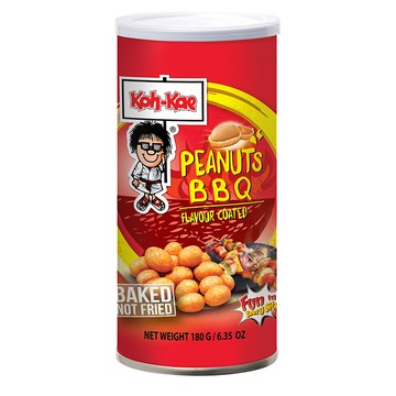 大哥 燒烤味花生豆-罐裝(180g)