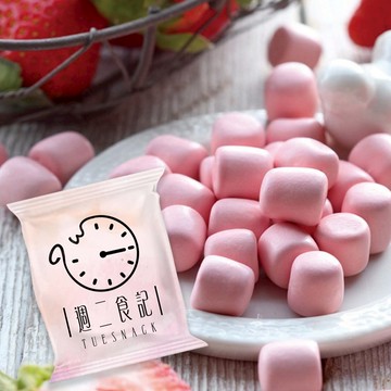 週二食記 草莓優格仙梅果 20g