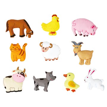 Kelvin 1 小凱薩 農場動物情境組件(大) 台灣製 角色扮演 兒童玩具  1入