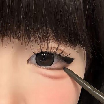 小魚海棠推薦眼線膏 持久眼線膠 筆眼線 送刀鋒眼線刷 顯色自然流暢眼綫膏 膏防水耐汗 不易暈染持妝絲滑持久速乾成膜眼線膏