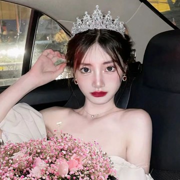 🔥在臺好物🔥依鎂新娘皇冠頭飾日韓十八歲生日王冠兒童演出髮飾結婚紗禮服配飾