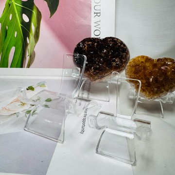 現貨✔️小型支架 愛心架 扭蛋L型架 展示架 壓克力水晶礦架 迷你椅子架 小號 大號可以挑選✔️✔️ A3644