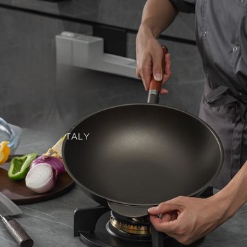 意大利Pentolpress不粘鍋炒鍋平底家用炒菜燃氣款