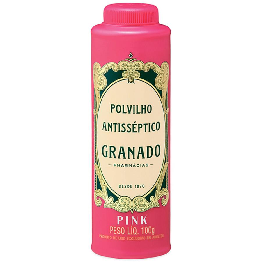 ボディパウダー グラナード ポルビーリョ ピンク100g Granado Polvilho Pink LINEショッピング