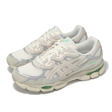[ACS] Asics 休閒鞋 GEL-NYC 男鞋 米白 綠 緩衝 亞瑟膠 復古 千禧跑鞋 亞瑟士 1203A383112