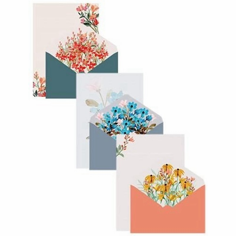 ソユル 花柄 フラワー デザイン レターセット 各封筒4枚 便箋8枚 3種 1セット 罫線 入り書きやすい 手紙 ラブ 通販 Lineポイント最大0 5 Get Lineショッピング