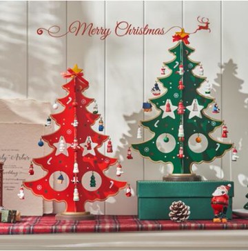 裝飾聖誕樹套餐迷你小型家用桌面擺件聖誕節裝飾品幼兒園兒童禮物 99購物節