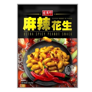 現貨盛香珍 麻辣花生80g