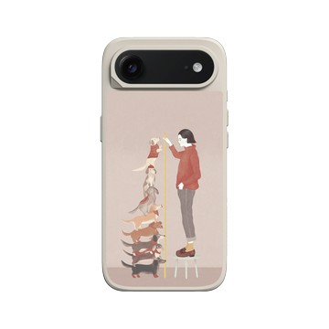 iPhone Air SolidX 貝殼灰 - 欣蒂小姐 Miss Cyndi - 201公分的8隻狗ー居家款