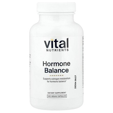 Vital Nutrients, 荷爾蒙平衡，120 粒全素膠囊