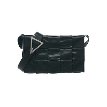 BOTTEGA VENETA 大格編織斜背包郵差包 / 667298VCQ718803