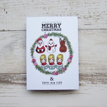 明信片 | 聖誕物語-俄羅斯娃娃
