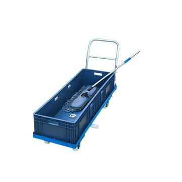 商用洗拖把桶車桶榨水車保潔拖布工業移動清洗拖地桶桶拖把長方形[DD150210]