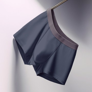 [iONNO] 莫代爾無痕平口褲-深灰