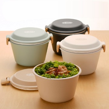 SABU HIROMORI 日本製COPERTO復古文青抗菌微波鎖扣便當碗/便當盒 630ml 可洗碗機