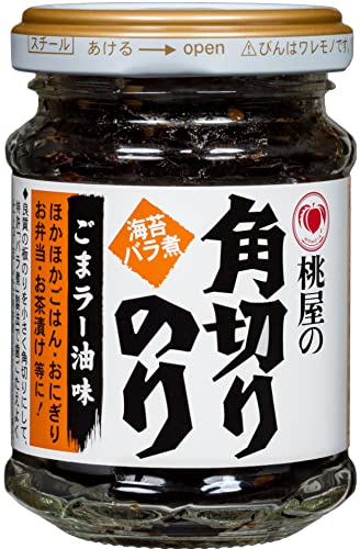 桃屋 角切りのりごまラー油味 60g