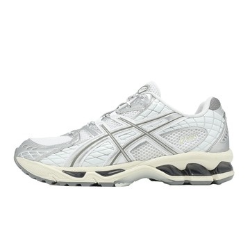 Asics 亞瑟士 休閒鞋 GEL-Nimbus 10.1 男鞋 白 銀 復古跑鞋 緩震 亞瑟膠 1203A761102