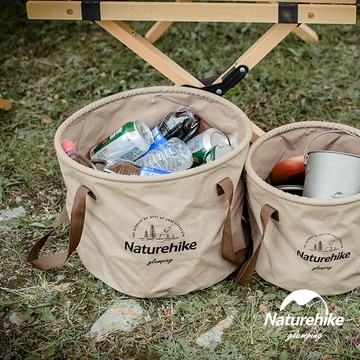 【Naturehike】凌沃多用途便攜可折疊PVC水桶 10L  (折疊水桶/儲水盆/蓄水/置物桶/野炊/野營/露營)