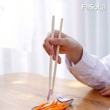 FaSoLa 無漆蠟環保一次性楠竹免洗筷-50雙