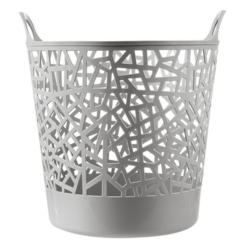 comet 簍空紋洗衣籃 2入  40L  灰色