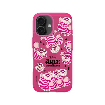 iPhone 16 Clear 粉漾桃 - 迪士尼-經典系列 Disney Classics - 愛麗絲夢遊仙境 Alice in Wonderland - The Cheshire Cat
