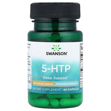 Swanson Vitamins, 5-HTP，200 毫克，60 粒膠囊