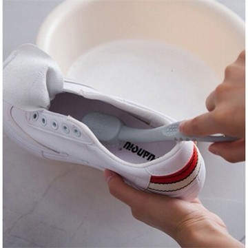 雙頭鞋刷子家用洗鞋子刷子刷鞋神器多功能硬毛洗衣服兒童軟毛長柄