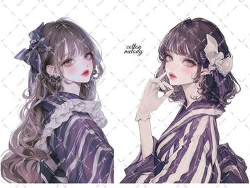 原創貼紙 No.7066 人物貼紙 原創貼紙 人物貼紙 女孩貼紙 原創人物貼紙