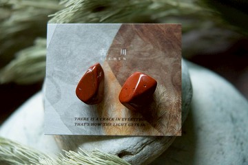CRACK | 礦物系耳環 |  EARRINGS