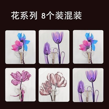 強力掛鉤粘膠貼墻壁壁掛承重掛鉤廚房掛勾無痕粘貼門后免打孔粘鉤
