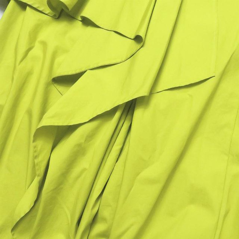 ENFOLDエンフォルド 19AW レイヤードワイドパンツ ストレッチ 38