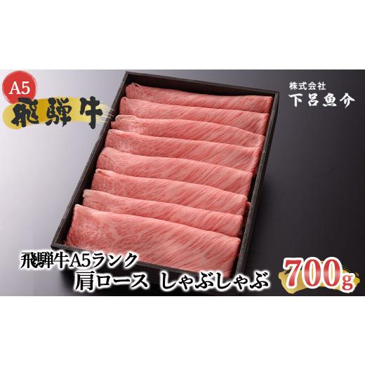 ふるさと納税 岐阜県 下呂市 飛騨牛A5ランク 肩ロースしゃぶしゃぶ 750g  贈答 ギフト 牛肉