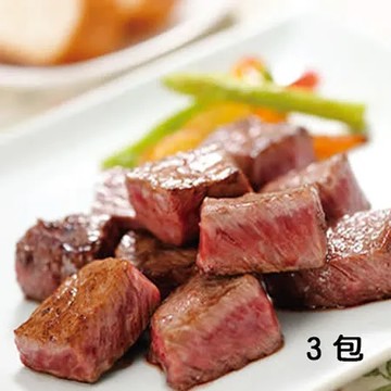 【好神】美國Prime等級安格斯一口雪花牛肋排3包組(300g/包)