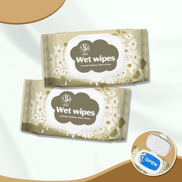 ukee純水柔濕巾 (加蓋30抽) 濕紙巾 ro超純水濕巾 無香精 醫強 台灣製 隨身包