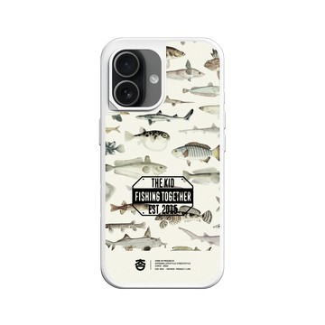 iPhone 17 SolidX 白 - KID - 魚群圖鑑