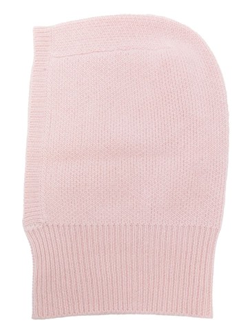 Liska - ribbed-knit cashmere balaclava - women - Cashmere - One Size - Pink