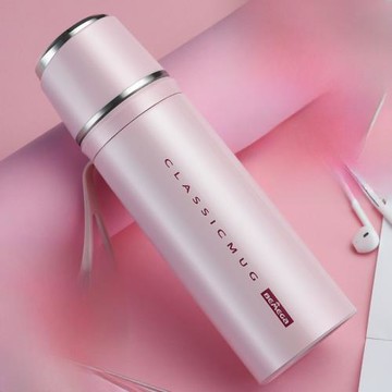 英國Bemega保溫杯女高顏值大容量316不銹鋼水杯學生便攜泡茶杯子