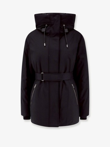 Padded nylon jacket with leather details - MACKAGE - gender_Woman