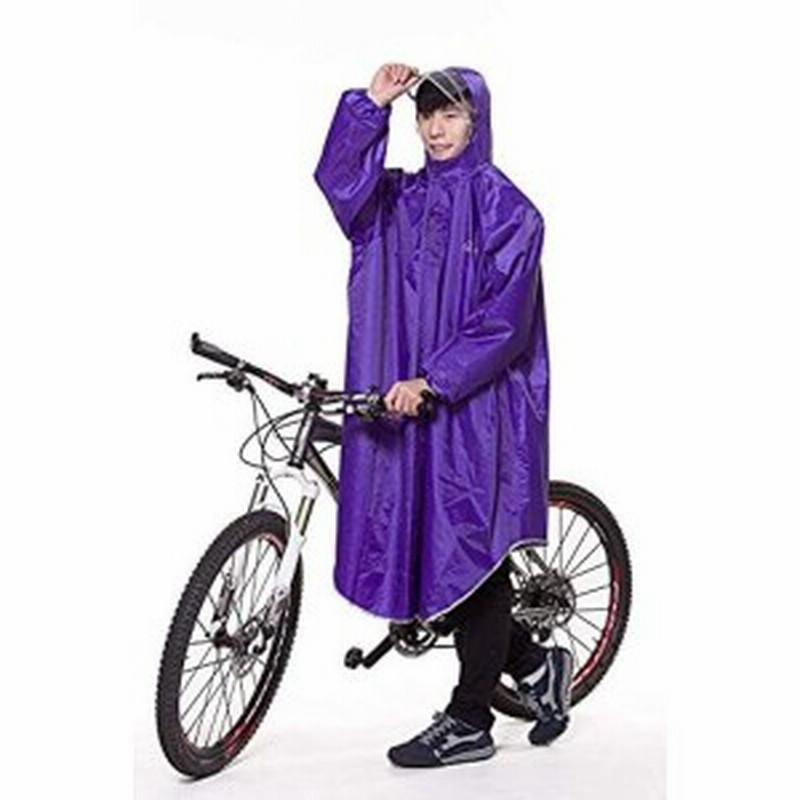 ポンチョ レインコート 雨具 自転車 バイク用 ロング 男女兼用 レディースメンズ用 通勤通学 フリーサイズ 軽量 完全防水 収納袋付き 通販 Lineポイント最大1 0 Get Lineショッピング