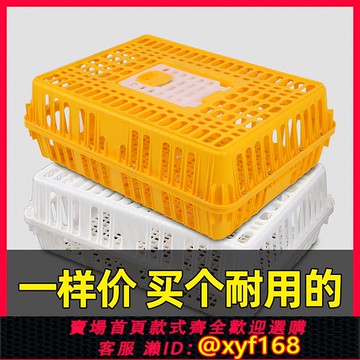 {可打統編 保固一年}雞籠運輸籠塑料家禽周轉箱筐成雞鴨鵝鴿子籠子家用大號兔籠養殖籠