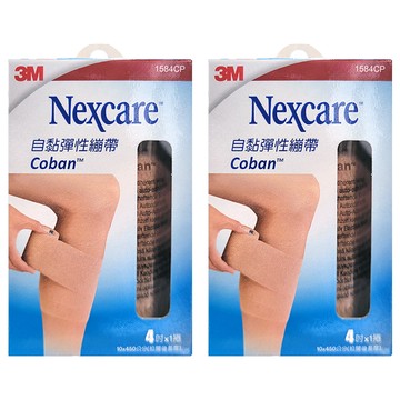 3M Nexcare 自黏彈性繃帶 1584CP 4吋  2捲  1捲