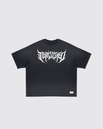 Joined 金屬字 Washed Boxy Oversized【洗黑】【褪灰】